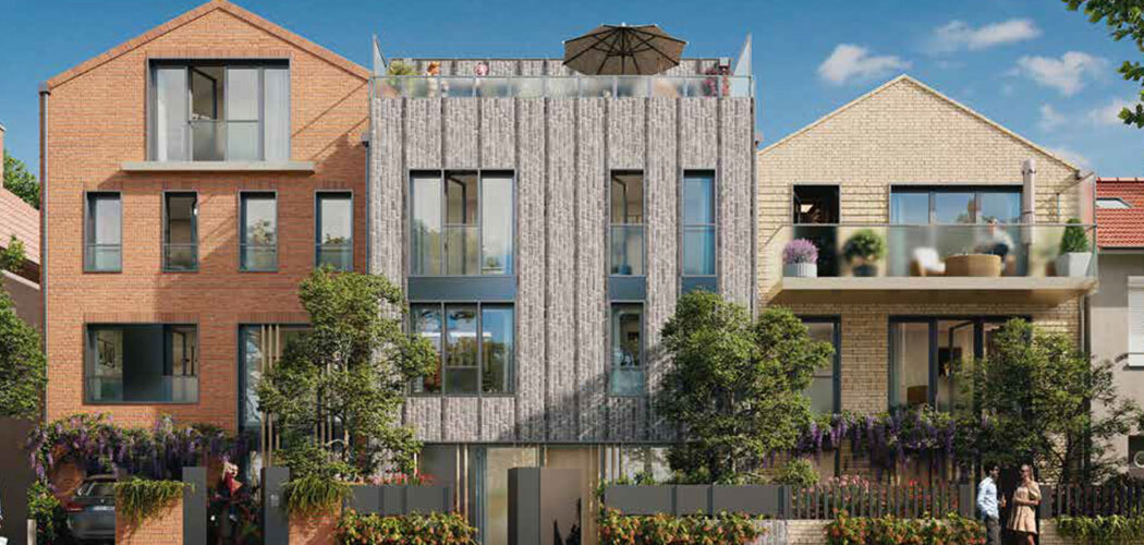 Programme immobilier neuf Bricklane - Issy-les-Moulineaux résidence haut de gamme à 450 m de la gare (92130) - Référence : 17738