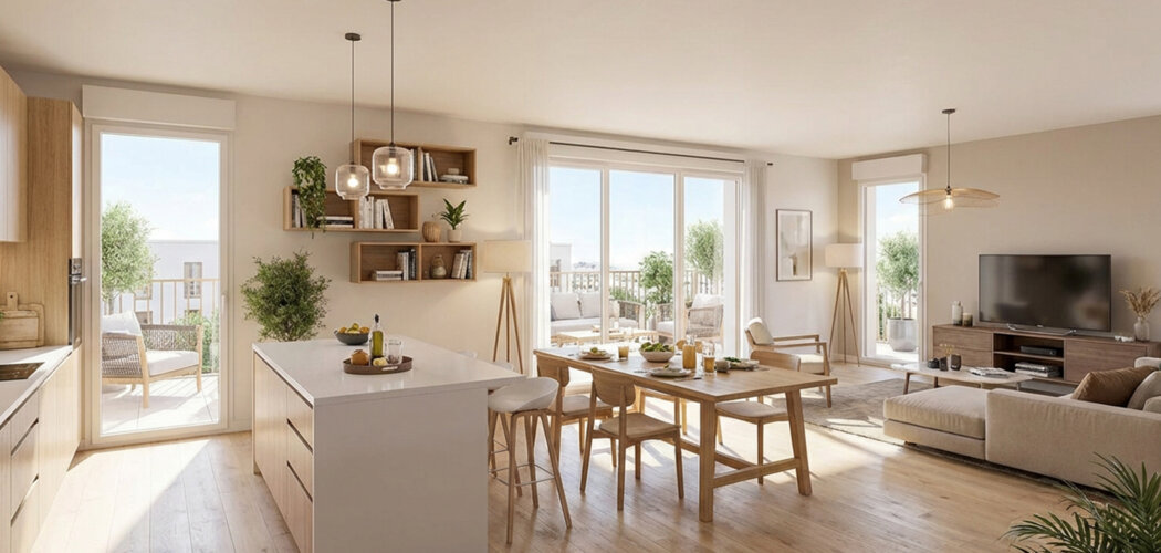 Programme immobilier neuf SIGNATURE - La Garenne-Colombes quartier d'affaires de La Défense à 10 min en transport (92250) - Référence : 16631