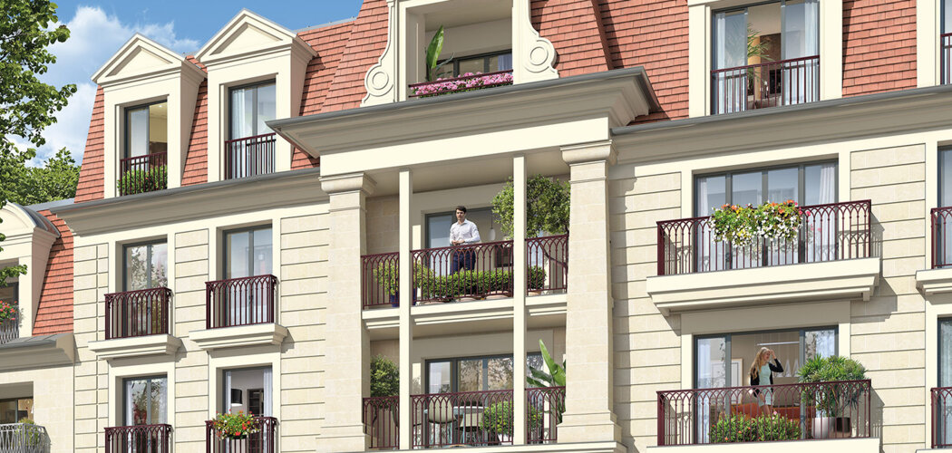 Programme immobilier neuf Les Villas de l Etang Colbert - Le Plessis-Robinson cadre verdoyant à 2 min de l’Étang-Colbert (92350) - Référence : 18585