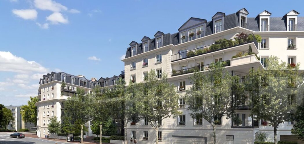 Programme immobilier neuf Eugénie - Le Plessis-Robinson : logements neufs du studio au T6 proche du tramway T10 (92350) - Référence : 15845