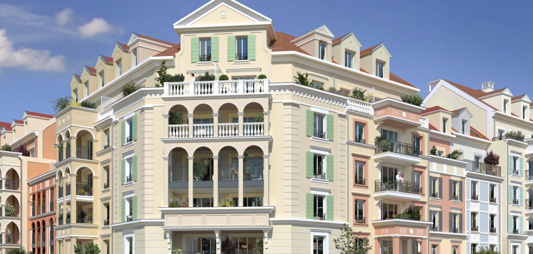 Programme immobilier neuf Agapanthe - Le Plessis-Robinson : Résidence studio–T5 avec cadre vénitien et confort optimisé proche des commodités (92350) - Référence : 14254