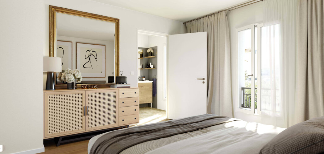 Programme immobilier neuf Agapanthe - Le Plessis-Robinson : Résidence studio–T5 avec cadre vénitien et confort optimisé proche des commodités (92350) - Référence : 14254