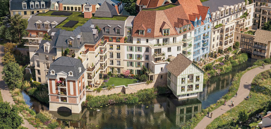 Programme immobilier neuf SCENE 3 - QUARTIER DES ARCHITECTES - Le Plessis-Robinson résidence verdoyante à 200 m du tram T10 (92350) - Référence : 18522