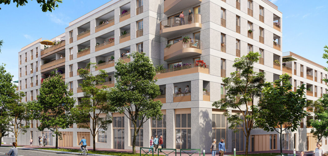 Programme immobilier neuf EKLO - Nanterre logements du 2 au 4 pièces près du parc André-Malraux (92000) - Référence : 17766