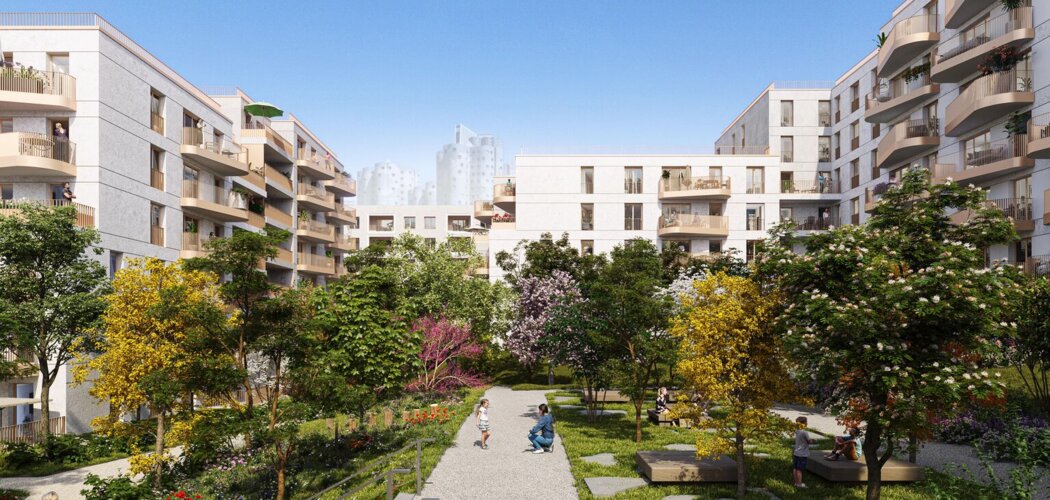 Programme immobilier neuf EKLO - Nanterre logements du 2 au 4 pièces près du parc André-Malraux (92000) - Référence : 17766