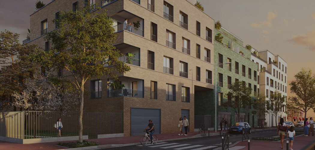Programme immobilier neuf LINEA VERDE - Nanterre secteur résidentiel proche métro 15 et futur tram 1 (92000) - Référence : 17688