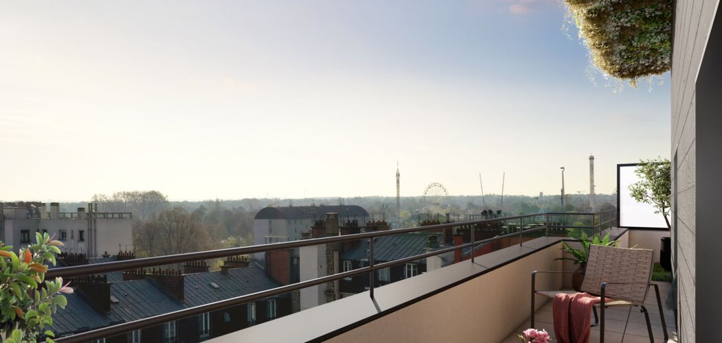 Programme immobilier neuf LES TERRASSES DE LA ROTONDE - Paris 12 à deux pas du métro 8 Porte de Charenton (75012) - Référence : 8875
