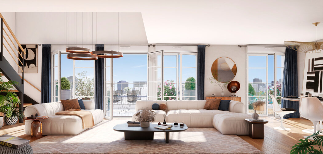 Programme immobilier neuf Parc des Bergères - Puteaux aux portes de La Défense (92800) - Référence : 16216