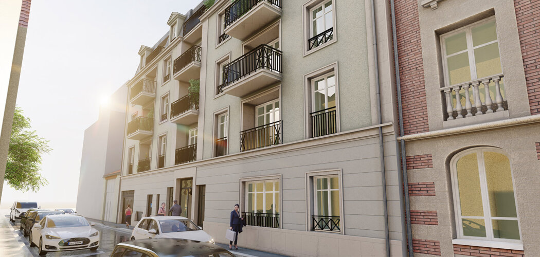 Programme immobilier neuf EMBLEME - Rueil-Malmaison centre ville près Nanterre La Défense (92500) - Référence : 13746