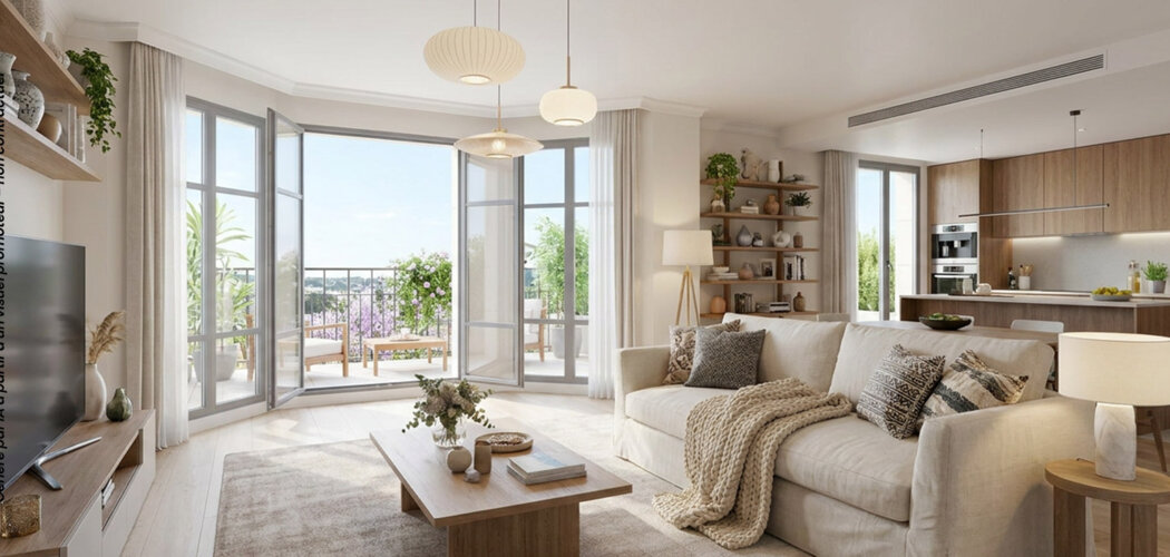 Programme immobilier neuf Résidence Longchamp - Saint Cloud cadre végétalisé aux portes de Paris (92210) - Référence : 17474