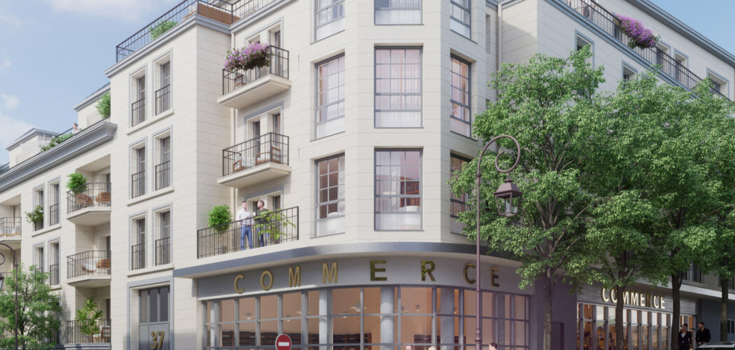 Programme immobilier neuf Résidence Longchamp - Saint Cloud cadre végétalisé aux portes de Paris (92210) - Référence : 17474