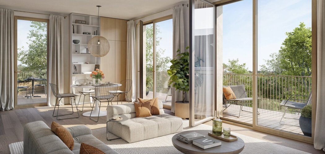 Programme immobilier neuf Pavillon Lakanal - Sceaux : logements neufs près du domaine départemental, confort et espaces verts (92330) - Référence : 15700