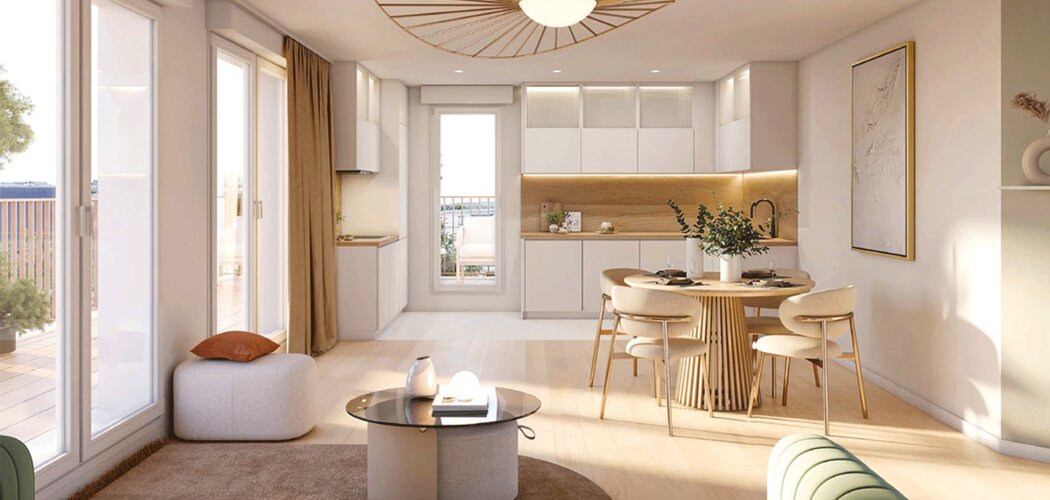 Programme immobilier neuf LA CANOPEE - Suresnes à deux pas de La Défense et de La Seine (92150) - Référence : 16536