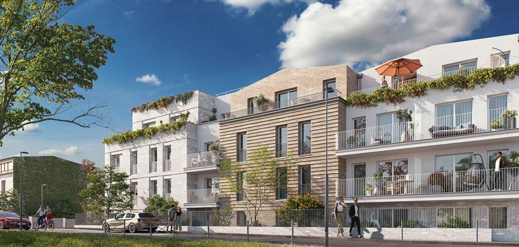 Programme immobilier neuf ART'CHIPEL - Vanves : logements neufs sécurisés et verdoyants proche des transports (92170) - Référence : 15359