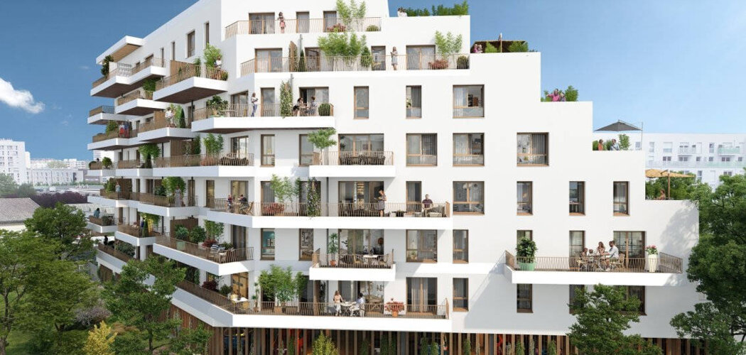 Programme immobilier neuf ILOT VERT - Villeneuve-la-Garenne  à proximité du tram T1 et ligne 15 (92390) - Référence : 15341