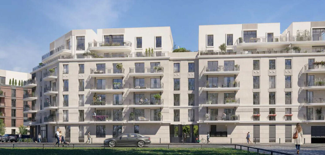 Programme immobilier neuf Evidence - Villeneuve-la-Garenne logements neufs Rive de Seine proche tram T1 (92390) - Référence : 17048