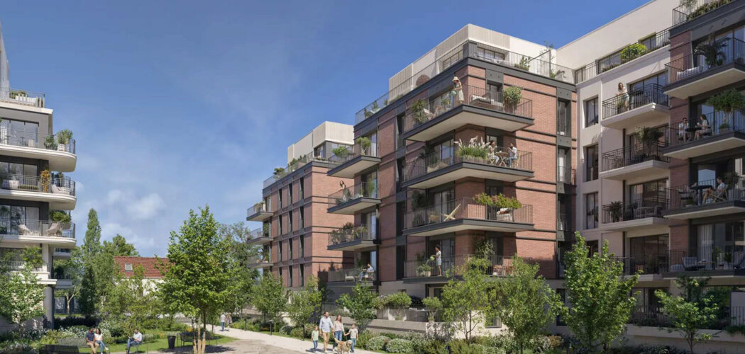 Programme immobilier neuf Evidence - Villeneuve-la-Garenne logements neufs Rive de Seine proche tram T1 (92390) - Référence : 17048