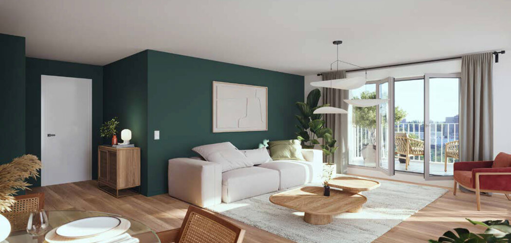 Programme immobilier neuf RIVE NATURE - Villeneuve-la-Garenne près place commerçante (92390) - Référence : 16139