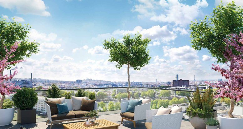 Achat / Vente immobilier neuf Asnières-sur-Seine proche gare métro 15 et gare RER C (92600) - Réf. 12987