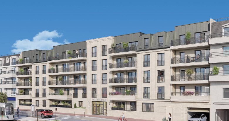 Achat / Vente immobilier neuf Châtenay-Malabry au pied de la station de tramway T10 (92290) - Réf. 12824
