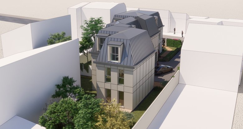 Achat / Vente immobilier neuf Clamart maisons neuves à 8 min à pied de la gare Transilien N (92140) - Réf. 12789