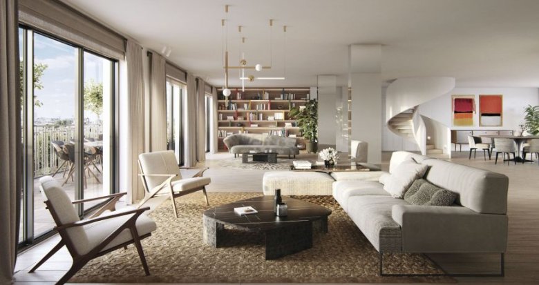 Achat / Vente immobilier neuf Neuilly-sur-Seine à 12 min à pied du métro 3 (92200) - Réf. 13095