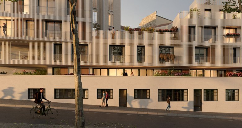 Achat / Vente immobilier neuf Vanves proche du métro 12 et du tram T2 (92170) - Réf. 13556