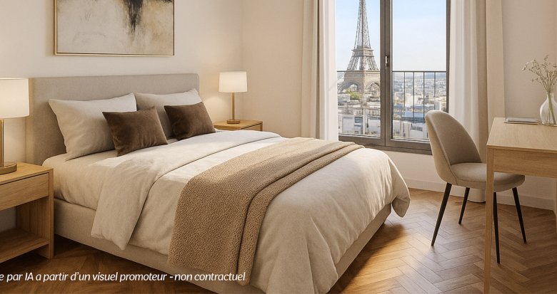 Achat / Vente immobilier neuf Vanves proche du métro 12 et du tram T2 (92170) - Réf. 13556