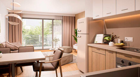 Programme immobilier neuf ELEGANCE - Colombes à 10 min de La Défense via le tramway T2 (92700) - Référence : 17499