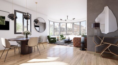 Programme immobilier neuf LES TERRASSES DE LA ROTONDE - Paris 12 à deux pas du métro 8 Porte de Charenton (75012) - Référence : 8875