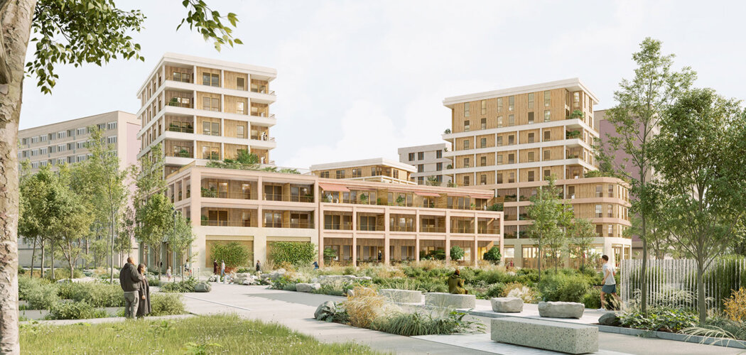 Programme immobilier neuf Coeur des Agnettes - Gennevilliers cadre paysager proche La Défense et Paris (92230) - Référence : 17651