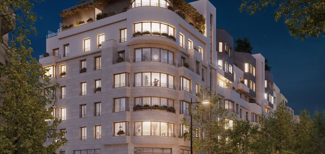 Programme immobilier neuf LES TERRASSES DE LA ROTONDE - Paris 12 à deux pas du métro 8 Porte de Charenton (75012) - Référence : 8875