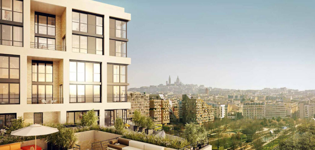 Programme immobilier neuf DIMENSION - Paris 17e : Appartements T1–T5 avec vues panoramiques et desserte optimale près des Batignolles (75017) - Référence : 174
